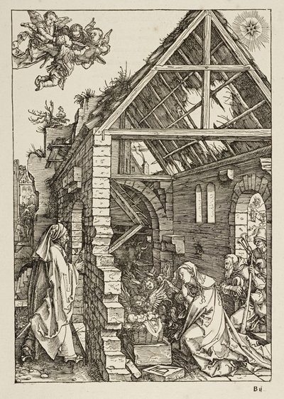 Nativity of Christ (Life of Mary) by Albrecht Dürer