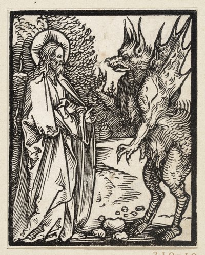 Temptation of Christ (43 Religious Themes) by Albrecht Dürer