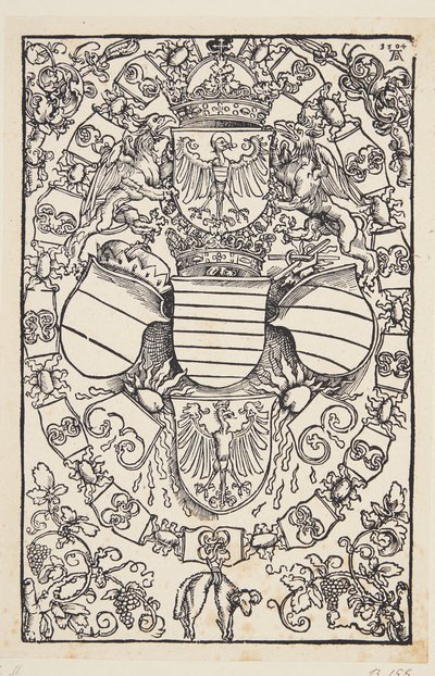 Coat-of-Arms of Maximilian I as King of the Romans by Albrecht Dürer