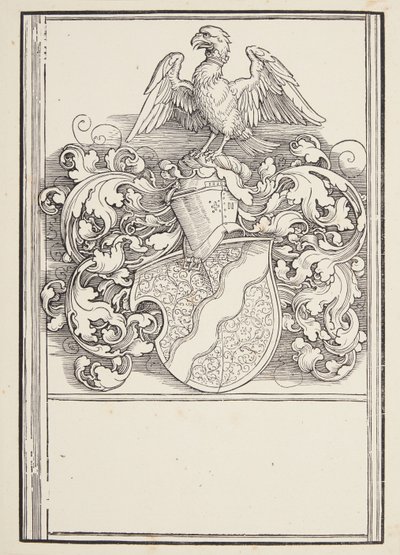 Coat-of-Arms of Michael Behaim by Albrecht Dürer