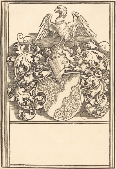 Coat of Arms of Michael Behaim by Albrecht Dürer