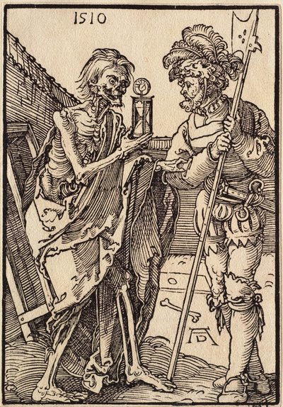 Death and the Lansquenet by Albrecht Dürer