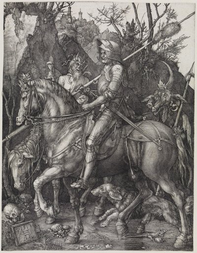 The Rider (Knight, Death, and Devil) by Albrecht Dürer
