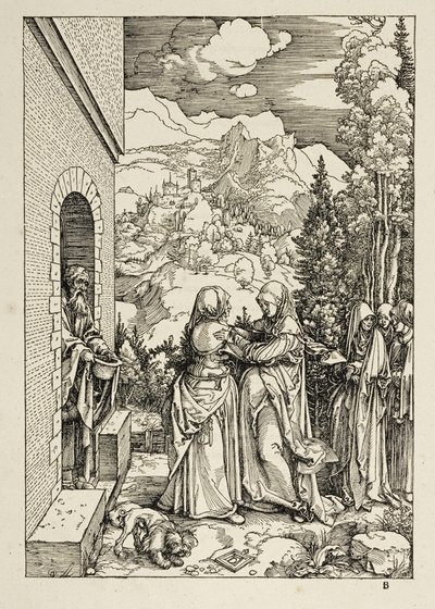 The Visitation (Life of Mary) by Albrecht Dürer