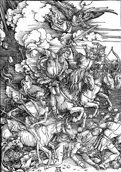 The Revelation of John: The Four Horsemen of the Apocalypse by Albrecht Dürer
