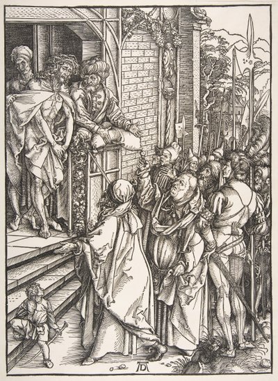 Ecce Homo (from the series The Large Passion) by Albrecht Dürer