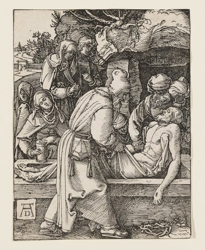 Entombment by Albrecht Dürer