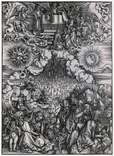 Opening of the Fifth and Sixth Seals, IV. Figure, Plate 6 from the Series 