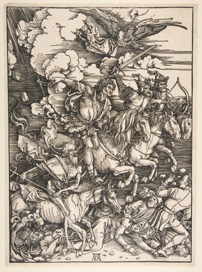Four Horsemen of the Apocalypse by Albrecht Dürer