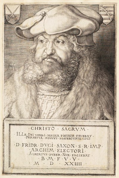 Frederick the Wise, Elector of Saxony by Albrecht Dürer