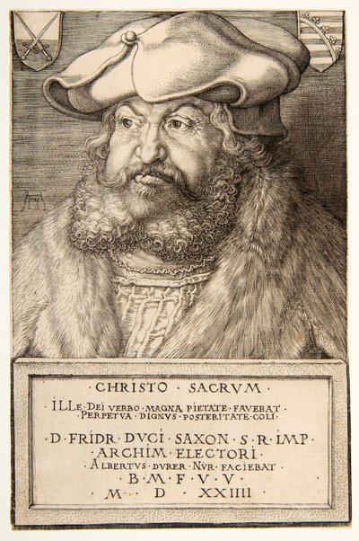 Frederick the Wise, Elector of Saxony by Albrecht Dürer
