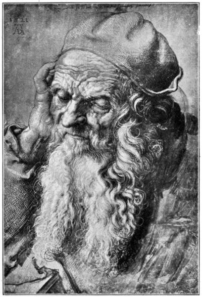 Head of Old Man by Albrecht Dürer