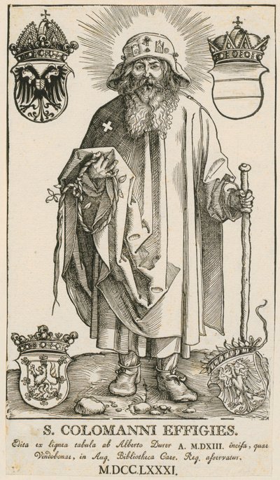 Holy Kinship with Two Music-Making Angel Boys by Albrecht Dürer