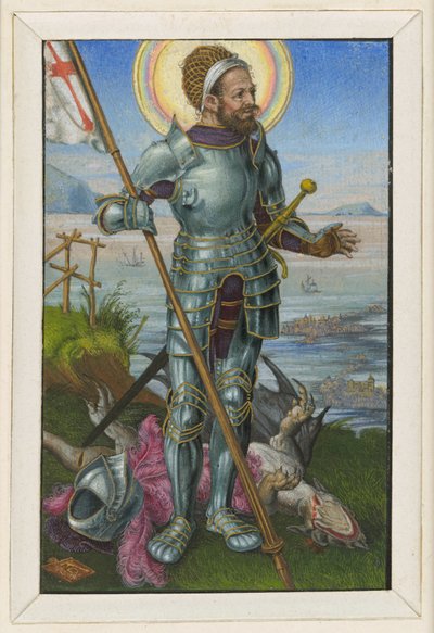Saint George on Foot by Albrecht Dürer