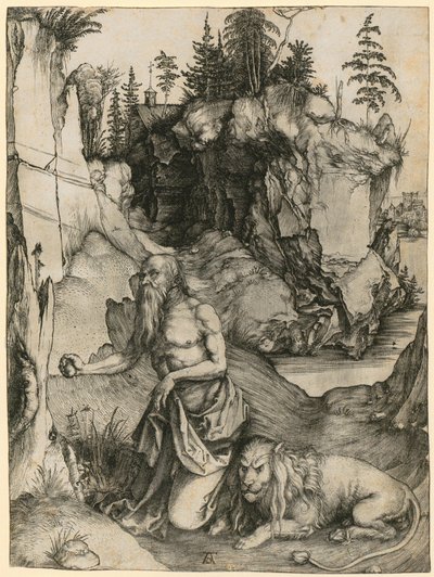 Saint Jerome in the Desert by Albrecht Dürer