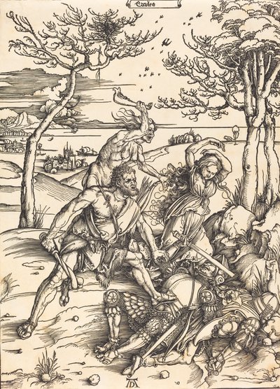 Hercules Conquering Cacus, c. 1496 by Albrecht Dürer
