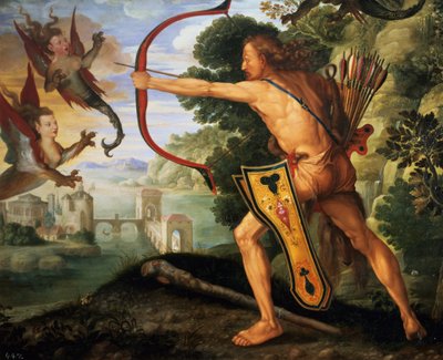Hercules and the Stymphalian birds, 1600 by Albrecht Dürer
