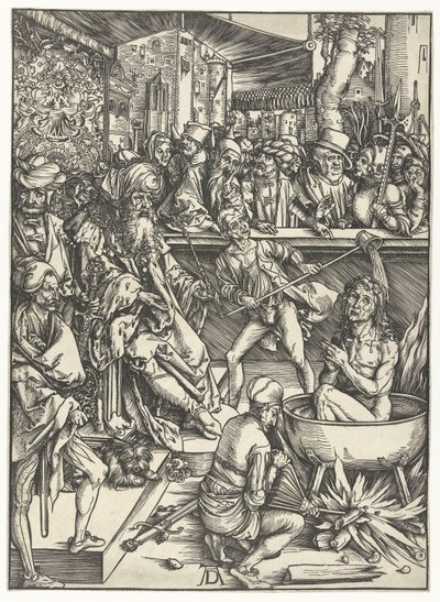The Martyrdom of Saint John the Evangelist by Albrecht Dürer