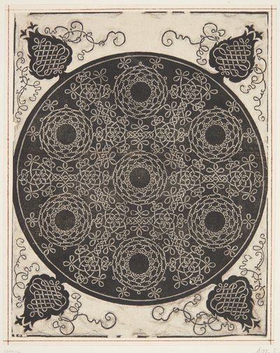 Interlaced Cord Pattern with Seven Wreaths by Albrecht Dürer