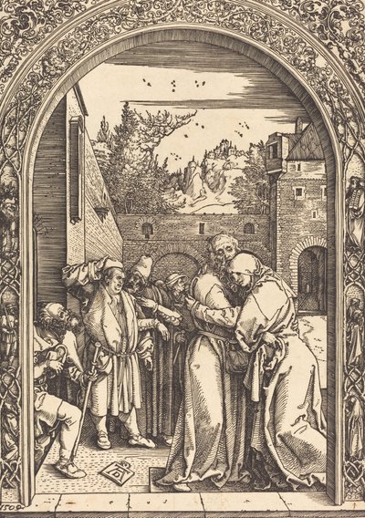 Joachim and Anna at the Golden Gate by Albrecht Dürer