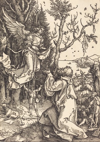 Joachim and the Angel, c. 1504 by Albrecht Dürer