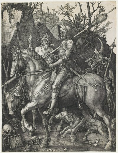 Knight, Death, and the Devil by Albrecht Dürer