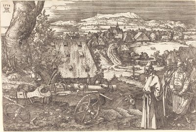 Landscape with a Cannon, 1518 by Albrecht Dürer