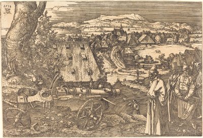 Landscape with the Cannon by Albrecht Dürer