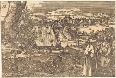 Landscape with the Cannon by Albrecht Dürer