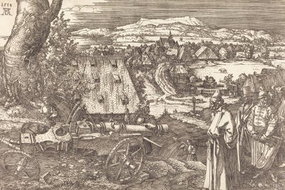 Landscape with the Cannon by Albrecht Dürer