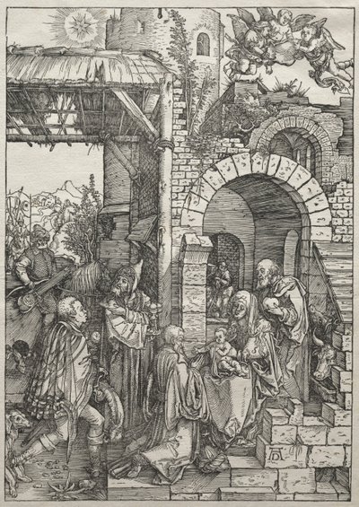Life of the Virgin: Adoration of the Magi, 1504-1505 by Albrecht Dürer