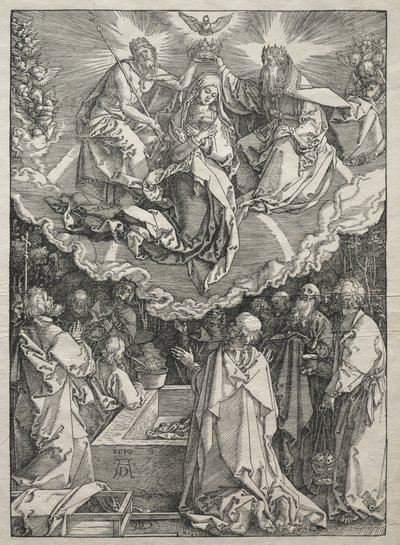 Life of the Virgin: Assumption of the Virgin by Albrecht Dürer