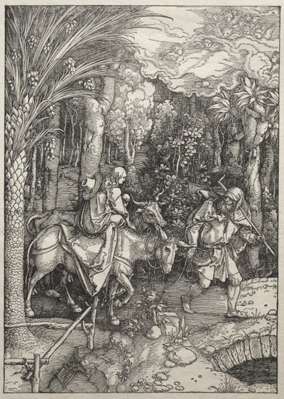 Life of the Virgin: Flight into Egypt by Albrecht Dürer