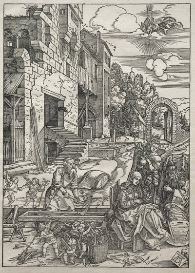 Life of the Virgin: The Rest in Egypt by Albrecht Dürer