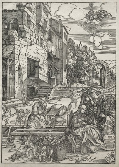 Life of the Virgin: The Rest in Egypt by Albrecht Dürer