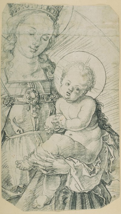 Madonna and Child by Albrecht Dürer