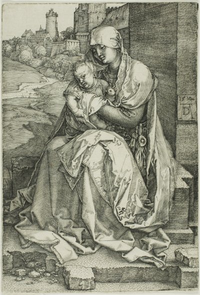 Madonna by the Wall by Albrecht Dürer