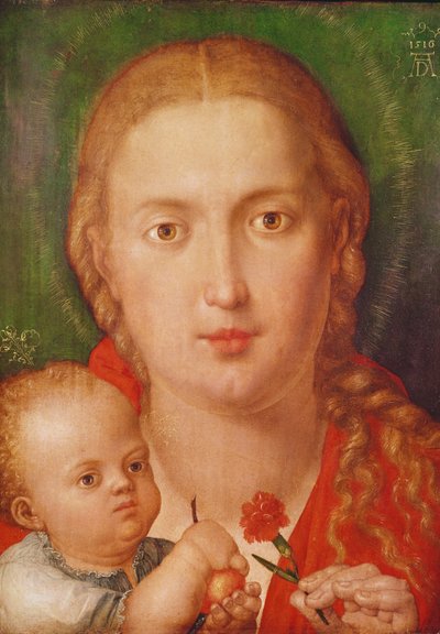 Madonna of the Carnation, 1516 by Albrecht Dürer