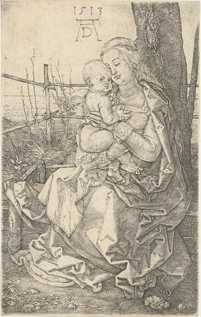 Mary with the Child at the Tree by Albrecht Dürer