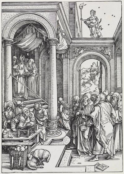 Presentation of Mary by Albrecht Dürer