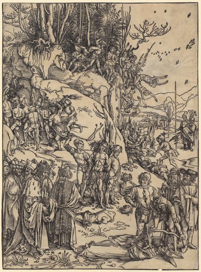 Martyrdom of the Ten Thousand by Albrecht Dürer