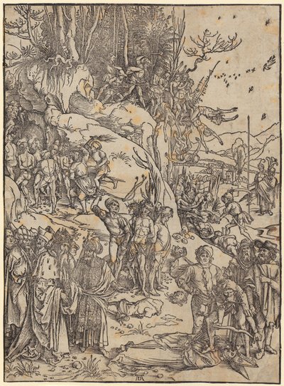 Martyrdom of the Ten Thousand by Albrecht Dürer