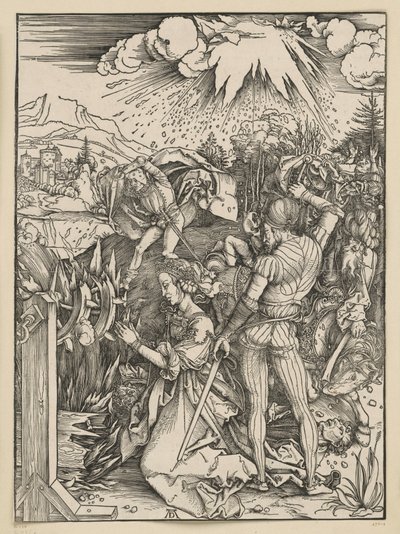 Martyrdom of Saint Catherine by Albrecht Dürer