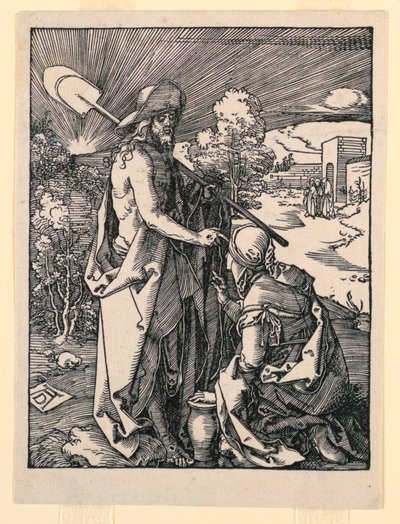 Noli me Tangere (Christ Appearing to Mary Magdalen), from The Little Passion Series by Albrecht Dürer