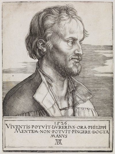 Philipp Melanchthon by Albrecht Dürer