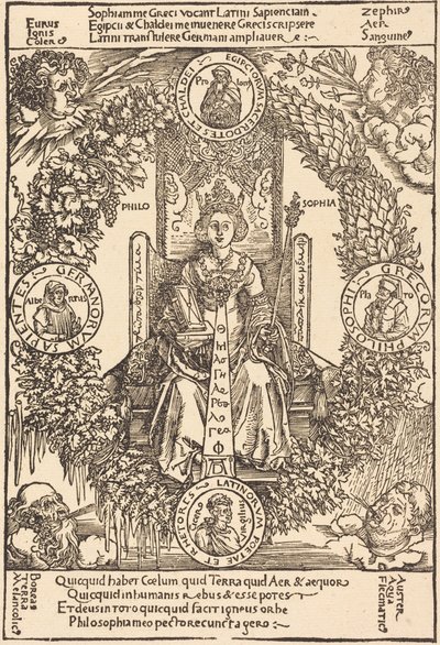 Philosophy by Albrecht Dürer