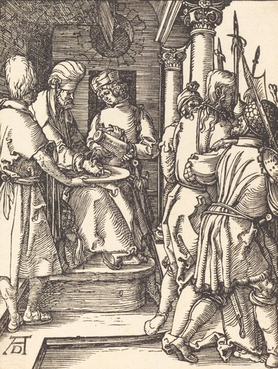 Pilate Washing His Hands by Albrecht Dürer