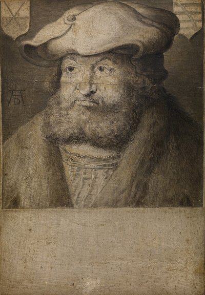 Portrait of Frederick III, Elector of Saxony 1463-1525, c. 1525 by Albrecht Dürer