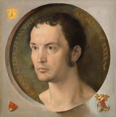 Portrait of Johann Kleeberger by Albrecht Dürer
