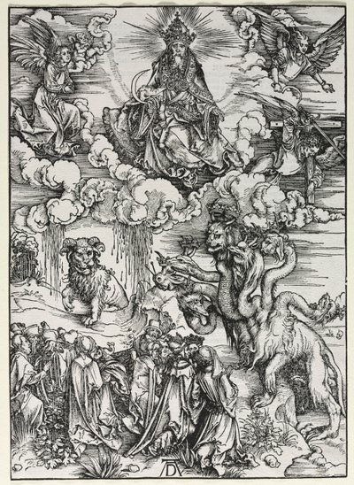 Revelation of St. John: Beast with Rams Horns, 1511 by Albrecht Dürer